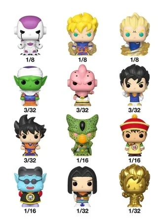Dragon Ball Z Bitty POP! Vinyl Figure 2.5 cm Blind Bag - 1 Unidade Aleatória
